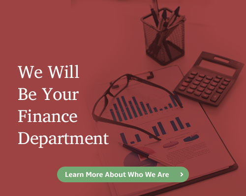 We Will Be Your Finance Department